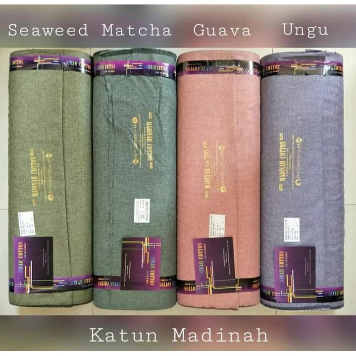 Kain Katun Madinah Fodu 0.5 Meter (Seri 1) - Bahan Cotton Madina Medina-5