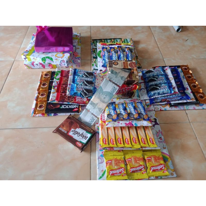 

Snack Box Murah Gift Box Hadiah Parsel Ulang Tahun/snack Birthday