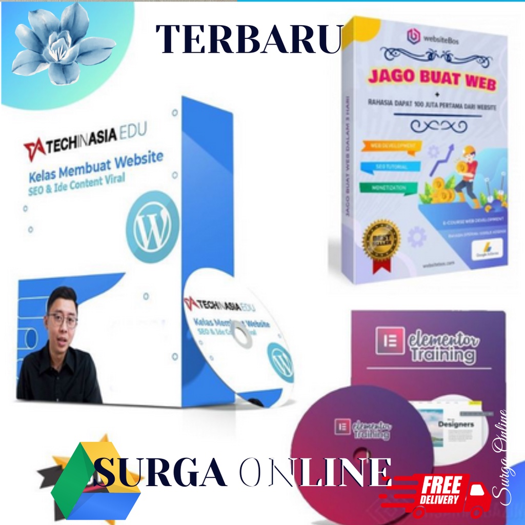 Belajar membuat Website dari dasar sampai jadi master