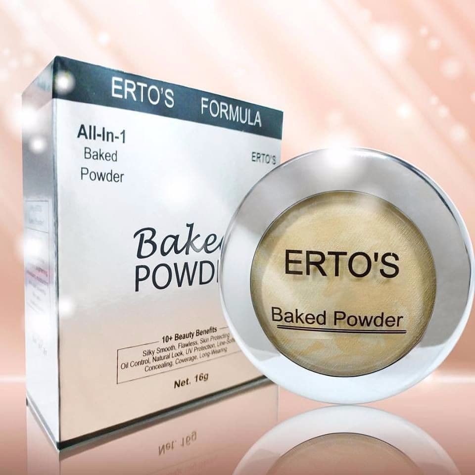 [ORI] Bedak Baked Powder Memberikan Warna Natural Alami &amp; Membuat Kulit Wajah Terlihat Glowing - BPOM