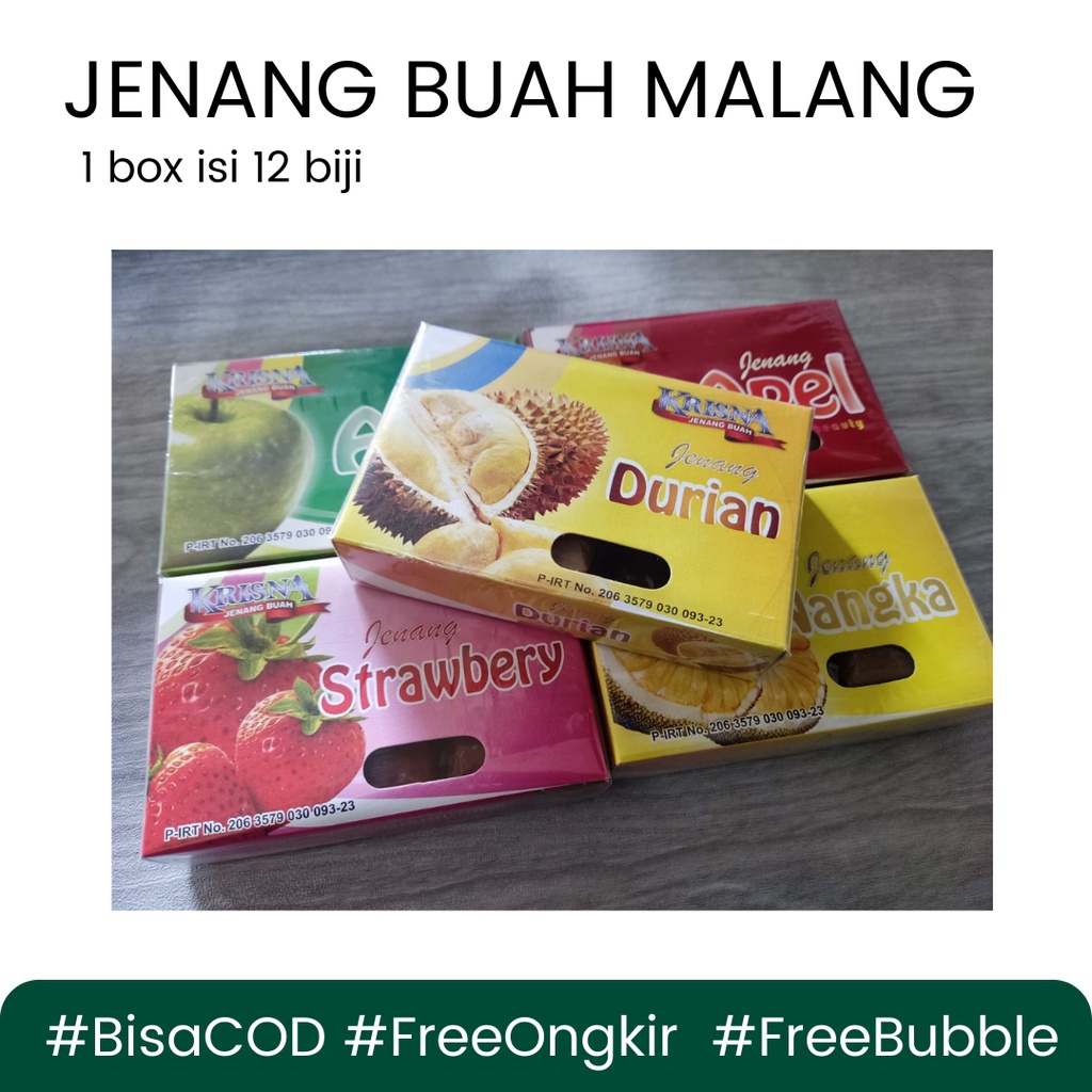 

Fiona Jenang Apel Manalagi / Nangka / Strawberry / Durian Oleh-Oleh Khas Malang