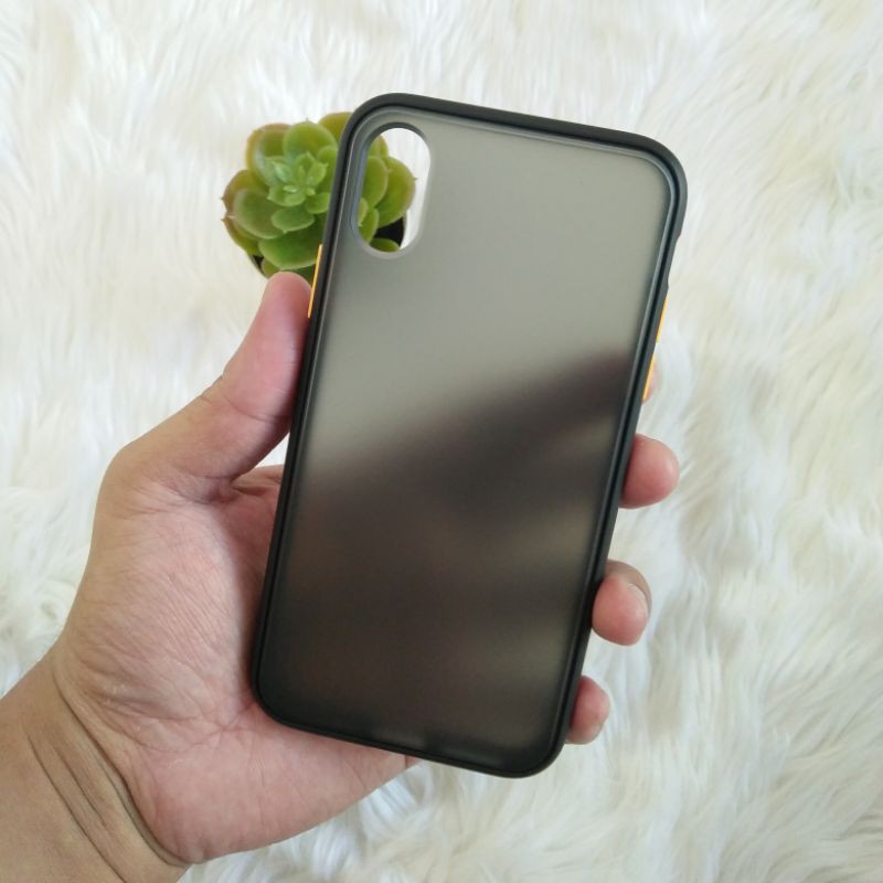 CASE / SOFT CASE HYBRID IPHONE XR BLACK