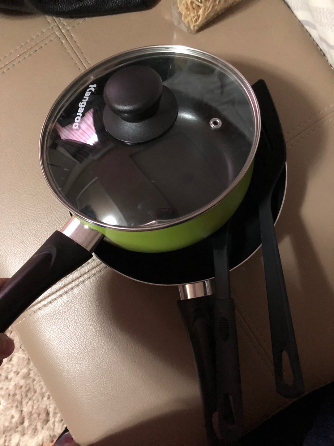 Panci Wajan Teflon Anti Lengket Tanpa Minyak Set Of 5 Kangaroo Emerald Cookware Panggang Serbaguna