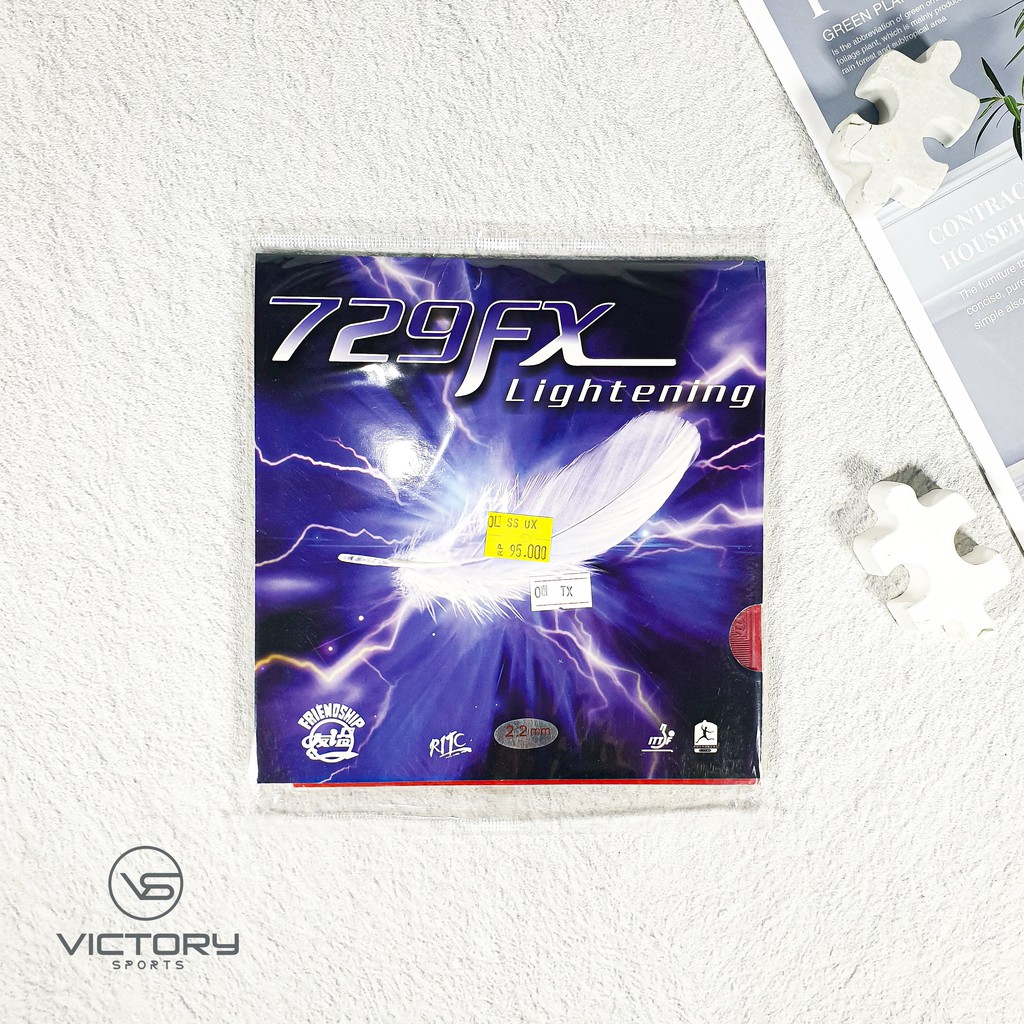 Karet Raket Tenis Meja Ritc 729 FX Lightening