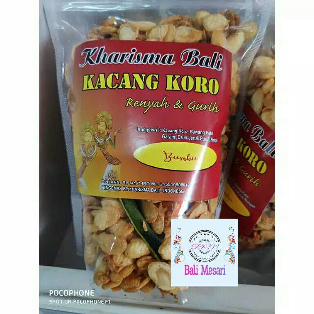 

kacang koro rasa.... enak dpakai sebgai camilan 33rb
