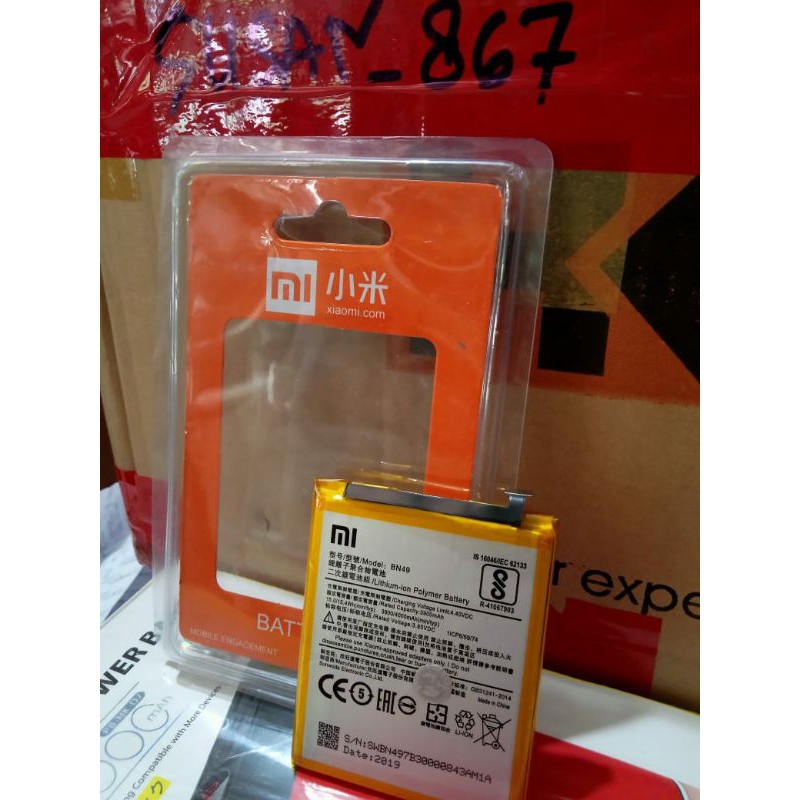 BATERAI BATRE XIAOMI BN49 BN 49 REDMI 7A 7 A ORIGINAL FC