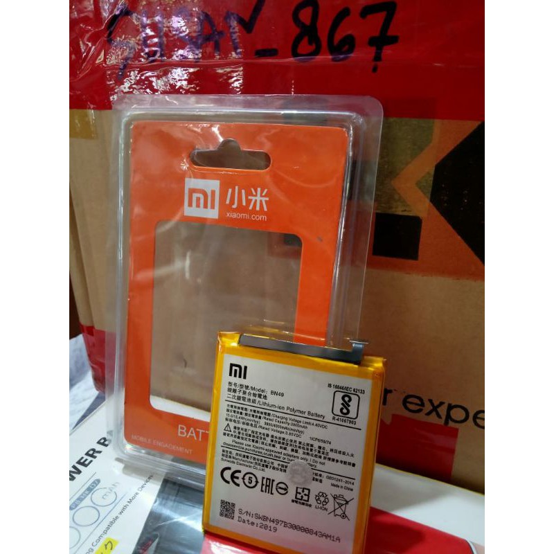 BATERAI BATRE XIAOMI BN49 BN 49 REDMI 7A 7 A ORIGINAL FC