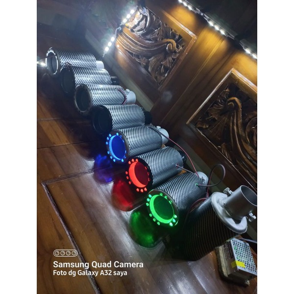 KNALPOT MOBIL VARIASI KNALPOT MOBIL LED  KNALPOT UJUNG KNALPOT TAIL PIPE