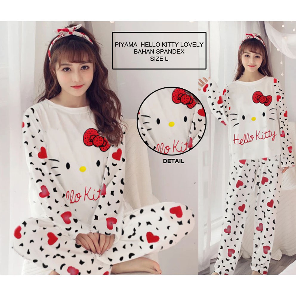 TOKO BAJU TANAH ABANG TANAH ABANG PIYAMA HELLO KITTY LOVELY