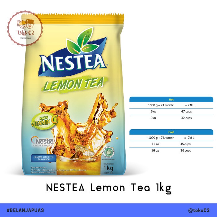 

Eksklusif NESTEA Lemon Tea 1000gr Nestle Professional Diskon