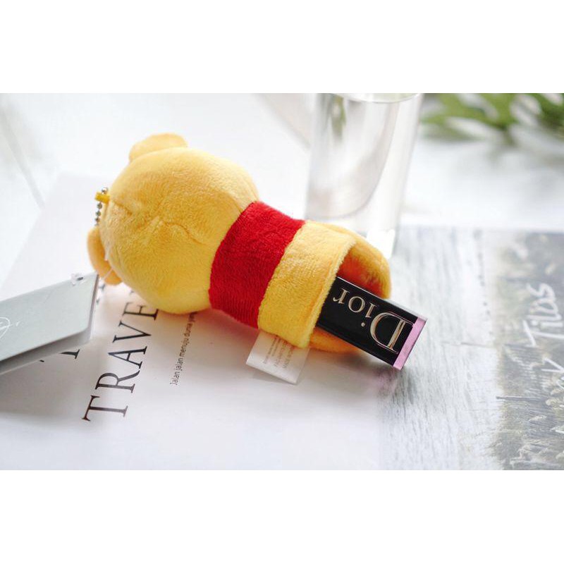 WINNIE THE POOH LOSTO DAISY DUCK STITCH PIGLET TIGGER LIPSTICK COVER MINI POUCH BAG TAS MAKE UP