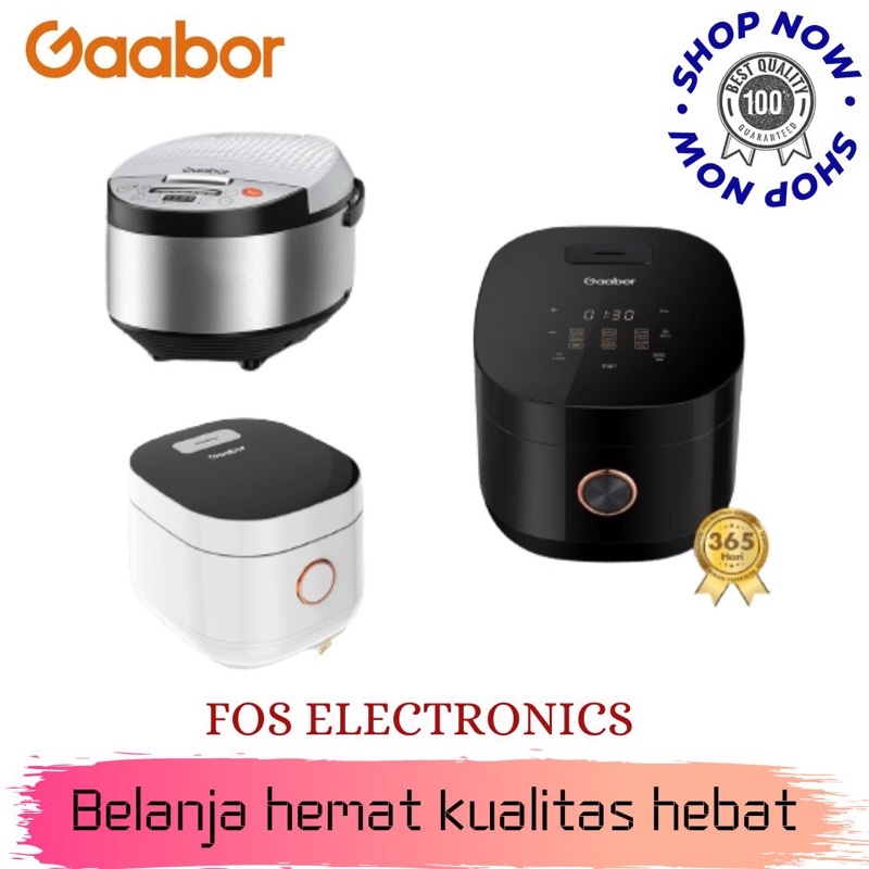 Gaabor Rice Cooker 2 L / 2L Penanak Nasi Smart  Micro Processor 2Liter / 2 Liter Multifungsi 2.000ml / 2.000 ml GR-S60A S30B S50A