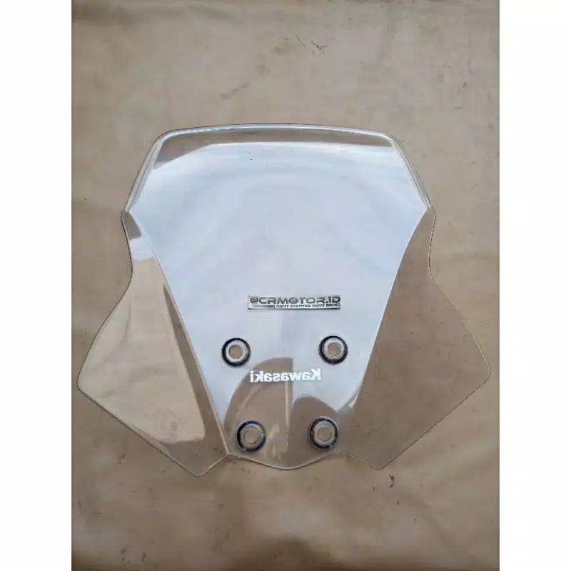 cover lampu depan visor winshield winsil kawasaki versys 250 original