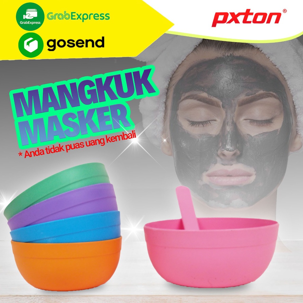 MANGKUK MASKER / SENDOK TAKAR / KUAS MAKE UP