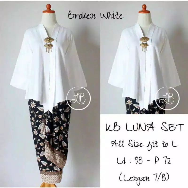 Terlaris - SET KEBAYA FLOY BALOTELLI / KEBAYA ROK LILIT / KEBAYA MODERN