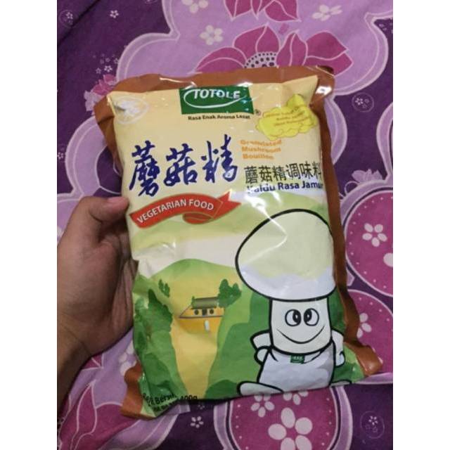

Totole Kaldu Jamur 400gr Mushroom Vegetarian Bumbu Dapur Masak Makanan 400 gram 400gram gr g gram