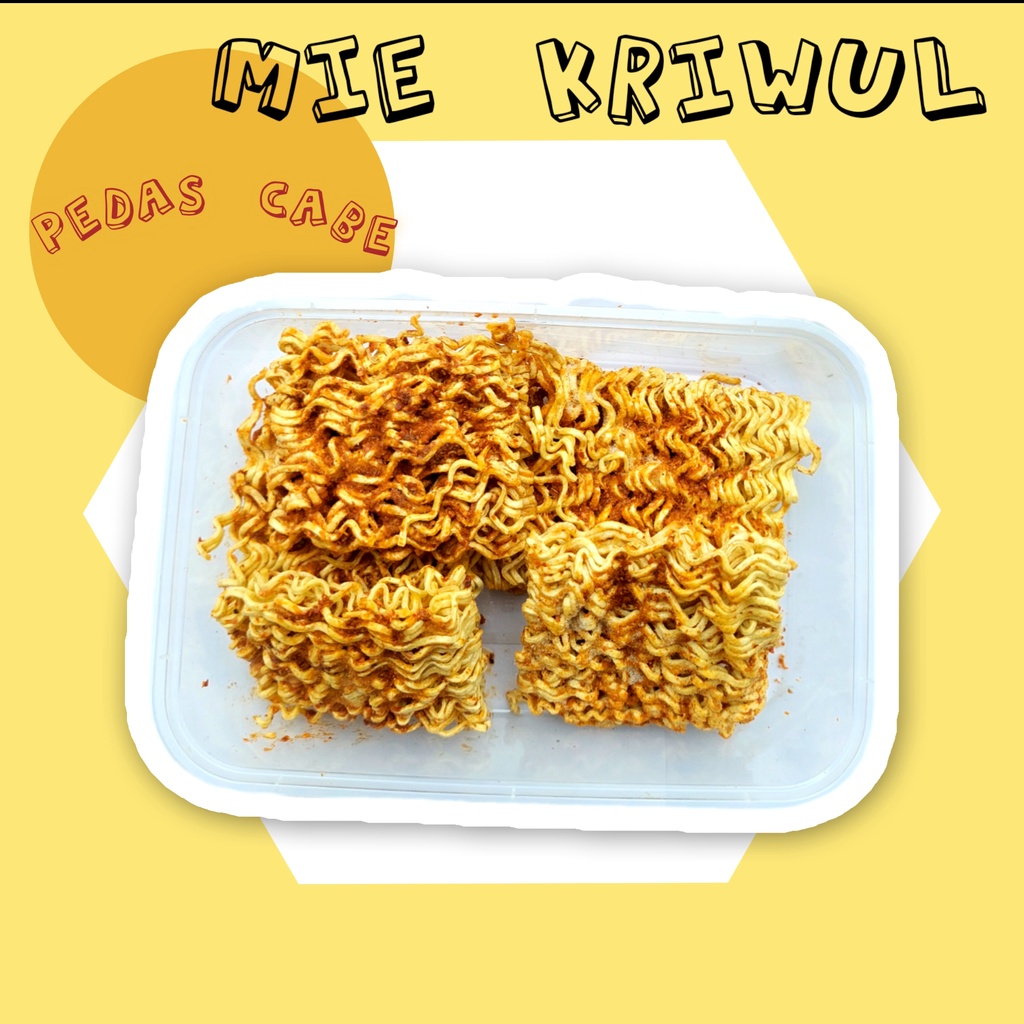 

MIE KRIWUL GURIH PEDAS BUMBU KERING