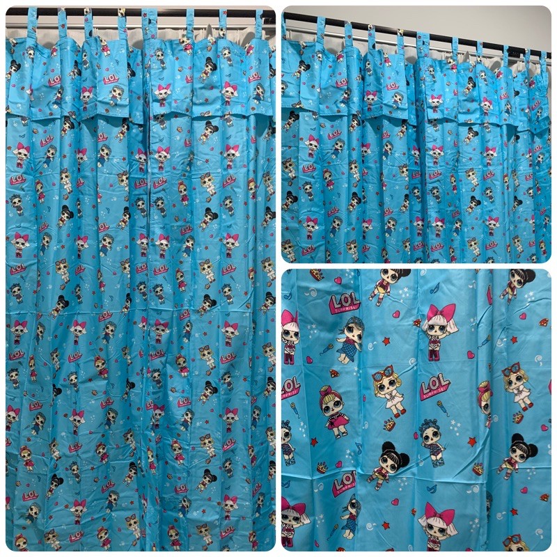 [ PINTU DAN JENDELA ] GORDEN TALI + PONI KARAKTER LOL SURPRISE BIRU