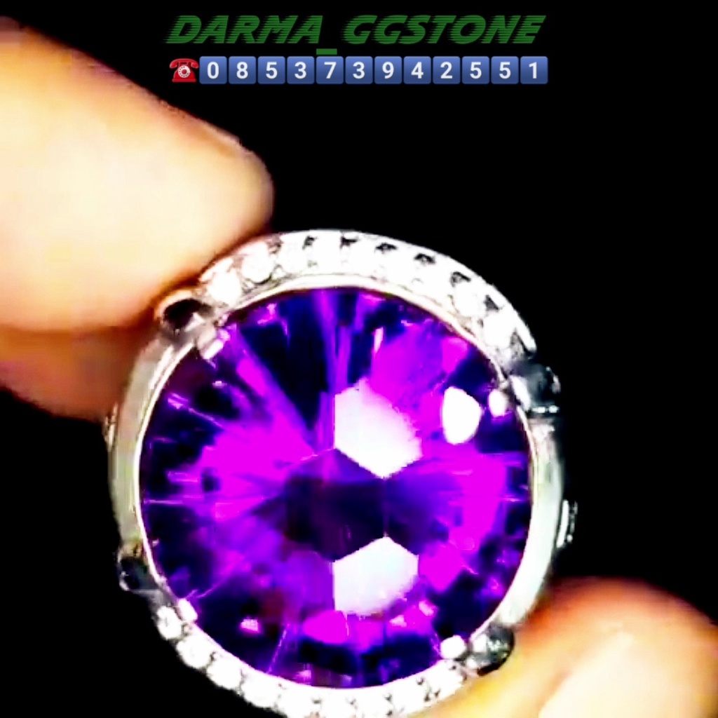 CUTTING CUSTUM NATURAL BUNGUR TANJUNG BINTANG AMETHYST KD2126