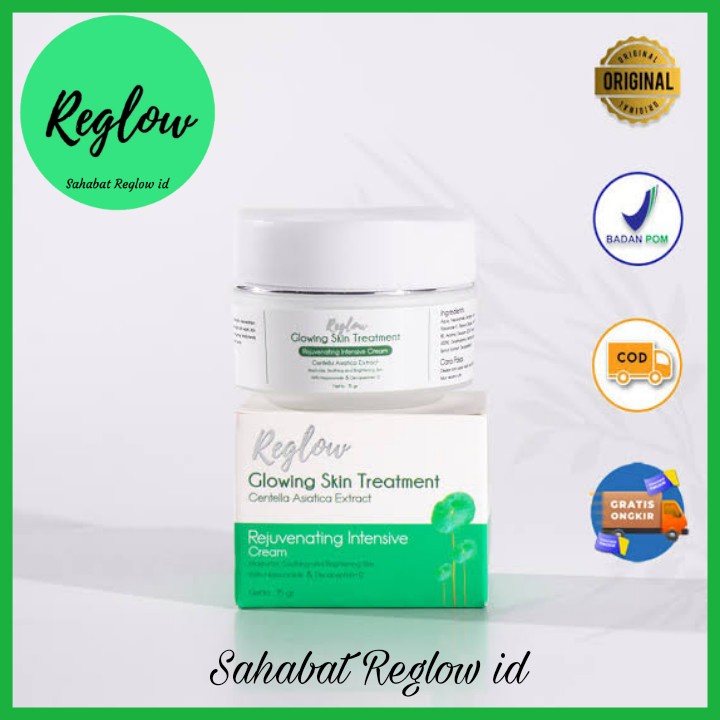 Reglow Cream Re Glow Rejuvenating Intensive Cream Siang Malam