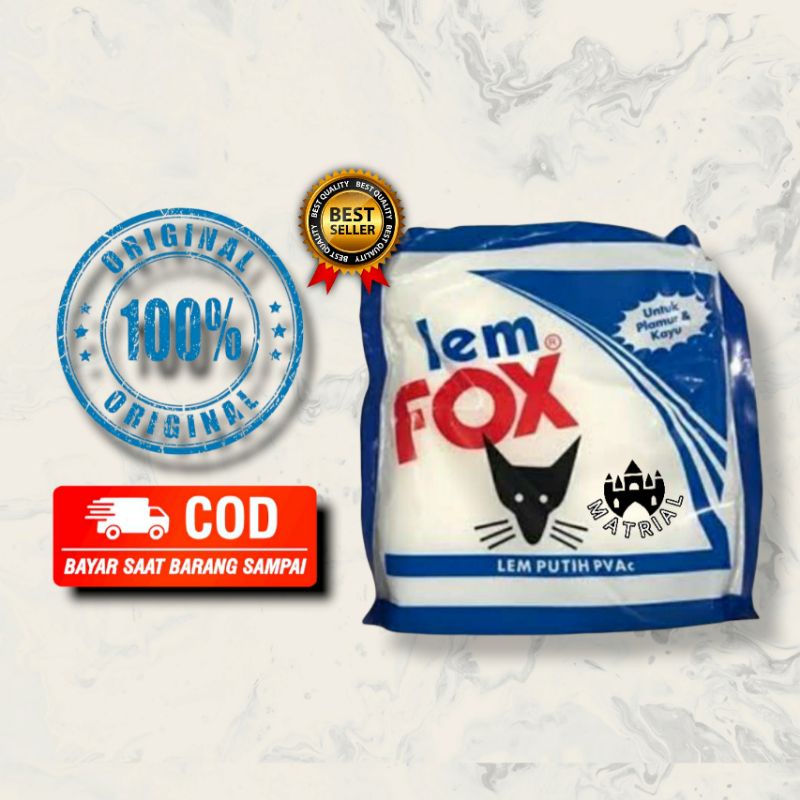 

Lem Fox Putih 350 gram Refill Lem Fox Lem Fox Putih Murah