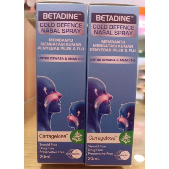 Betadine Cold Defence Nasal Spray