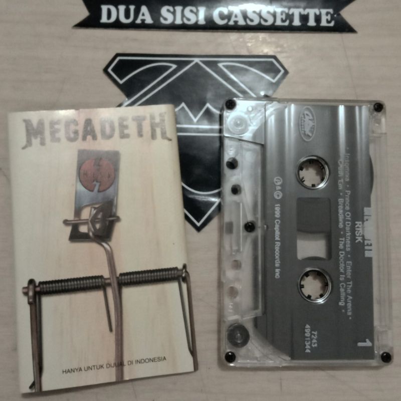 kaset megadeth - risk