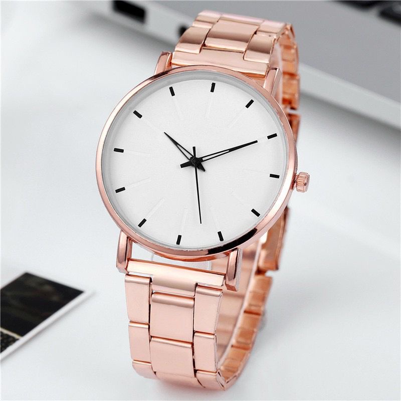 BAJ JAM TANGAN PRIA RANTAI STAINLESS STEEL CASUAL ANALOG QUARTZ FASHION LAKI LAKI GROSIR JF096