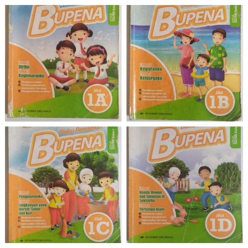 

Paket Bupena SD 1A, 1B, 1C, 1D