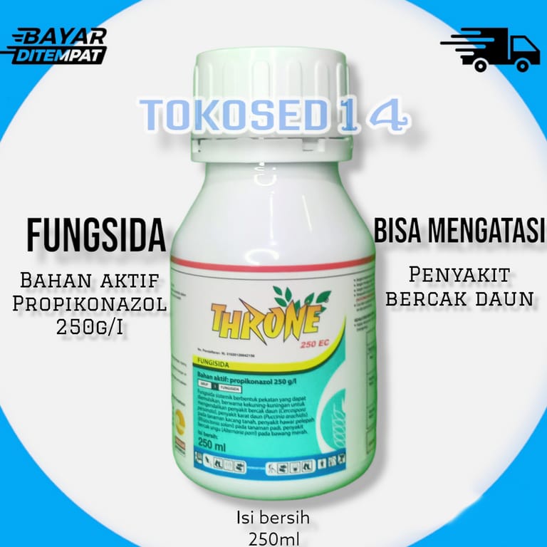 THRONE 250 EC 250 ML FUNGISIDA SISTEMIK PADA TANAMAN PADI KACANG DAN BAWANG MERAH