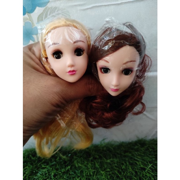 Kepala Boneka Pivotal 1/6 Mata 4D Buka Tutup Bulu Mata