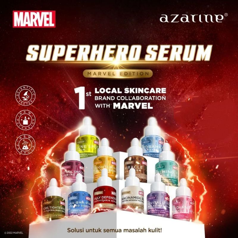 AZARINE X MARVEL SERUM