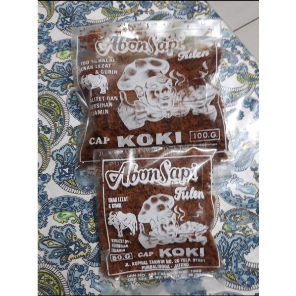 

Abon Sapi Cap Koki Crispy