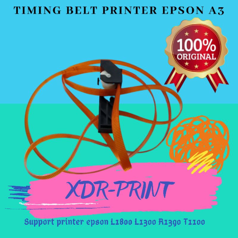 Timing belt printer epson L1800 L1300 R1390 T1100 Karet penggerak carriage printer epson A3