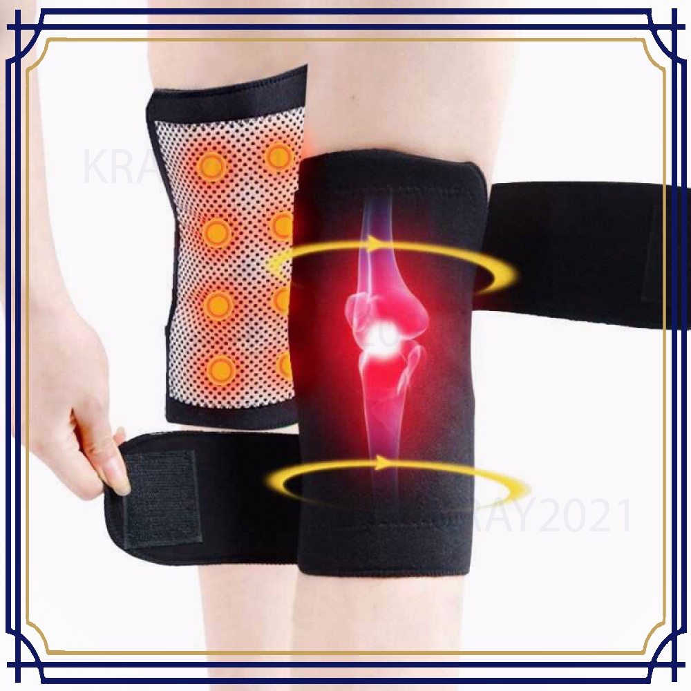 TaffSPORT Pelindung Lutut Terapi Magnetik Knee Pad HT600