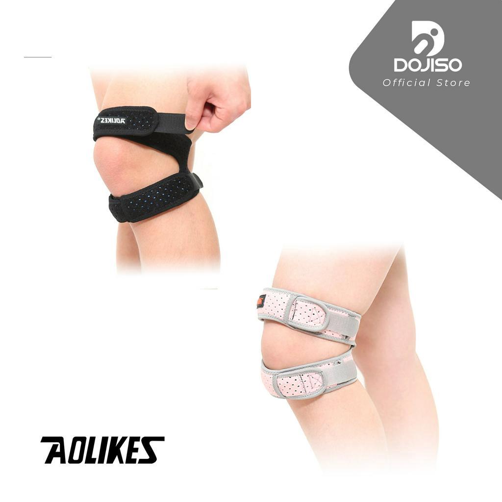 Deker Lutut Aolikes 7928 Patella Knee Protector Support Sleeve Olahraga Sport Wrap Guard Basket Voli