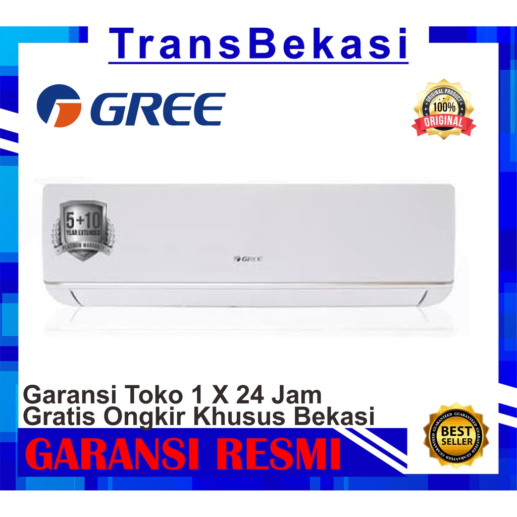 AC GREE DELUXE LOW WATT 09C3E 1PK harga hanya unit only