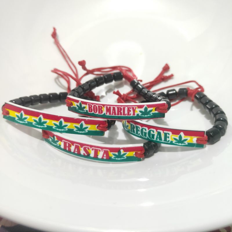 GELANG TANGAN REGGAE ANAK WANITA PRIA / UKURAN FLEKSIBEL / AKSESORIS TANGAN