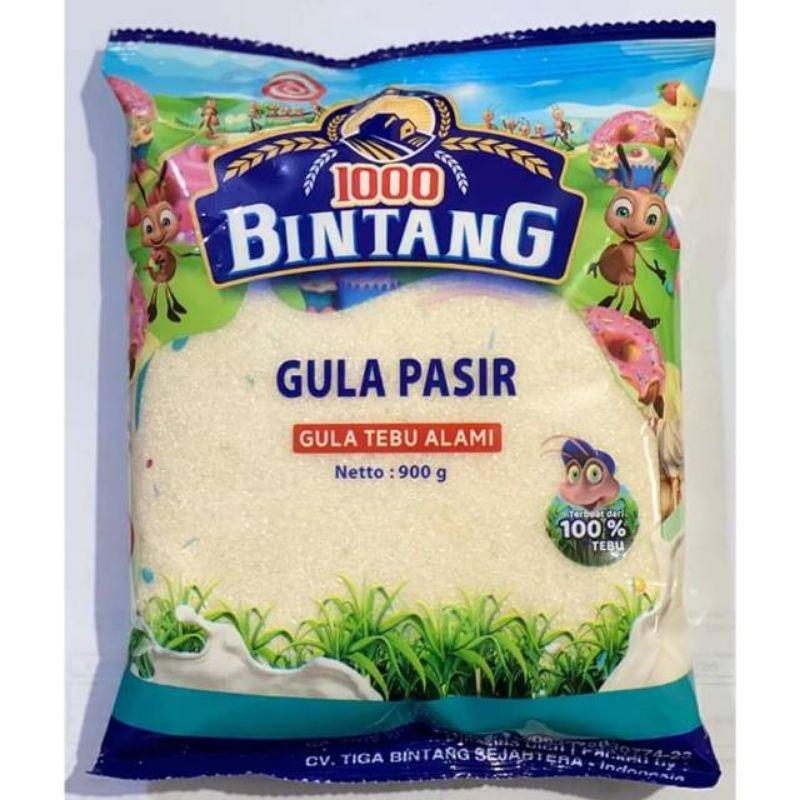 

Gula pasir 900gr