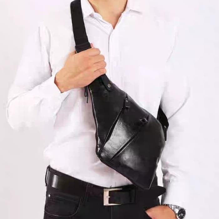 TAS SELEMPANG KULIT PRIA|TAS KECIL PRIA -ACHILES-