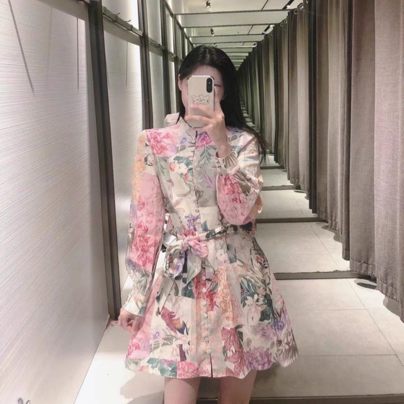 MDLV 4980 FLOYD TUNIK DRESS KOREA TERBARU DRESS CANTIK DRESS WANITA DRESS FLOWER FASHION IMPORT