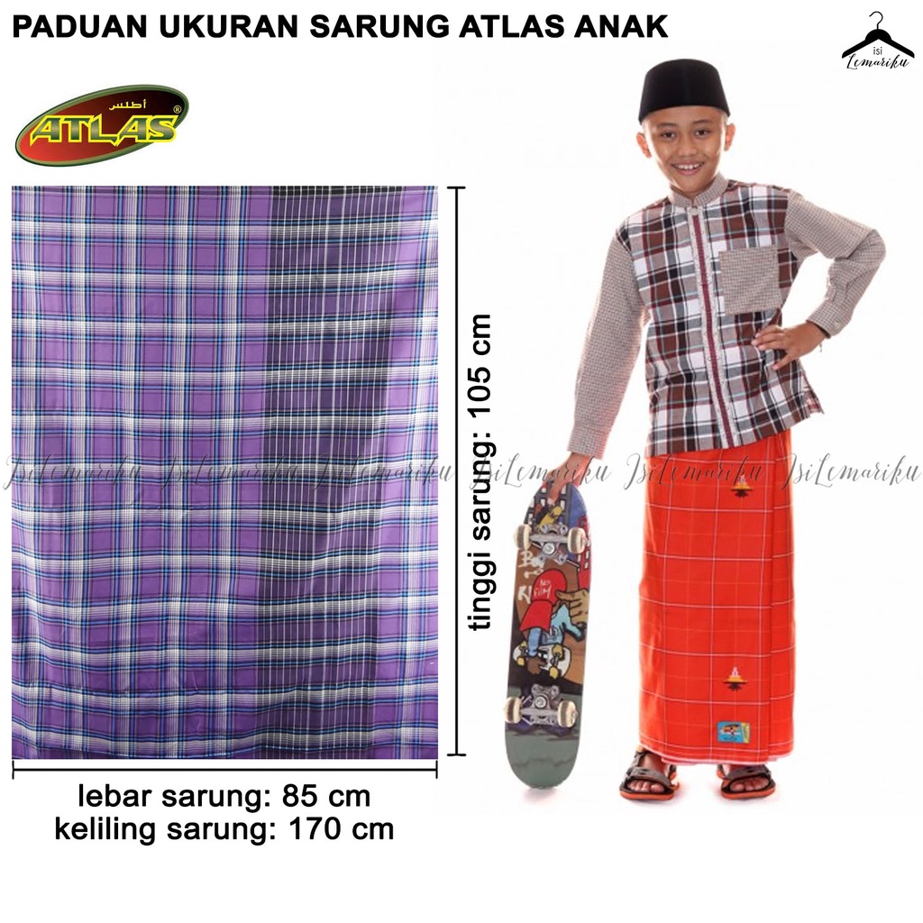 Sarung Tenun Anak ATLAS JUNIOR