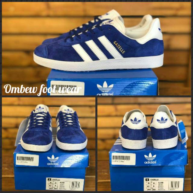 blue suede gazelles
