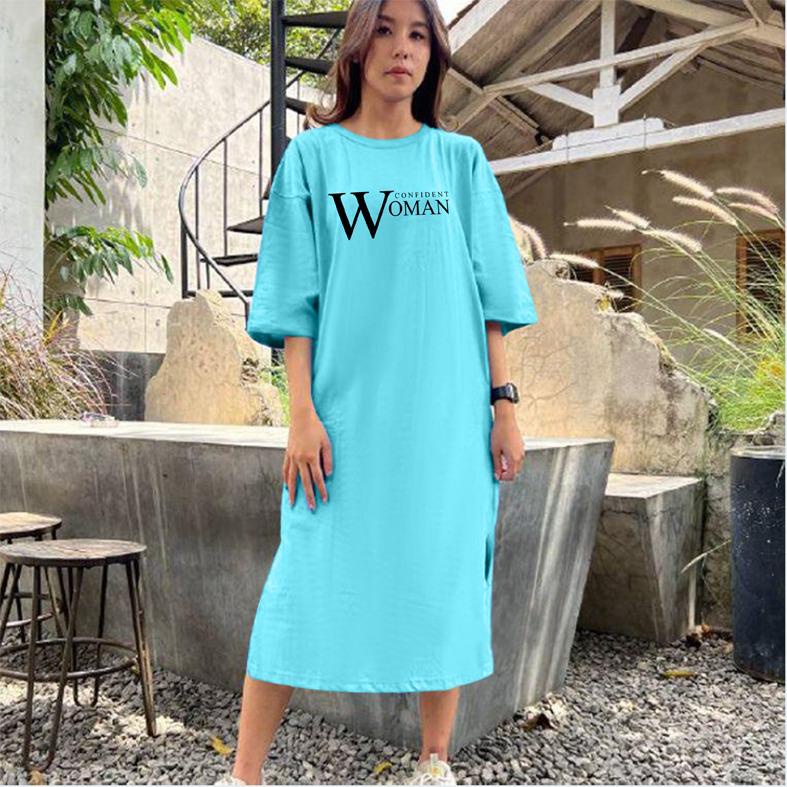 Baju Dress Oversize Tunik Premium Oversized Dress Tshirt woman