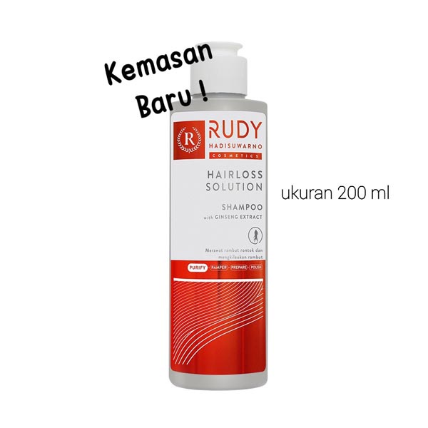 RUDY HADISUWARNO HAIR LOSS DEFENSE SHAMPOO SHAMPO GINSENG 200ML_Cerianti