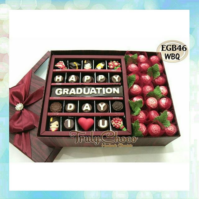 

Trulychoco - Hadiah Cokelat Wisuda HAPPY GRADUATION