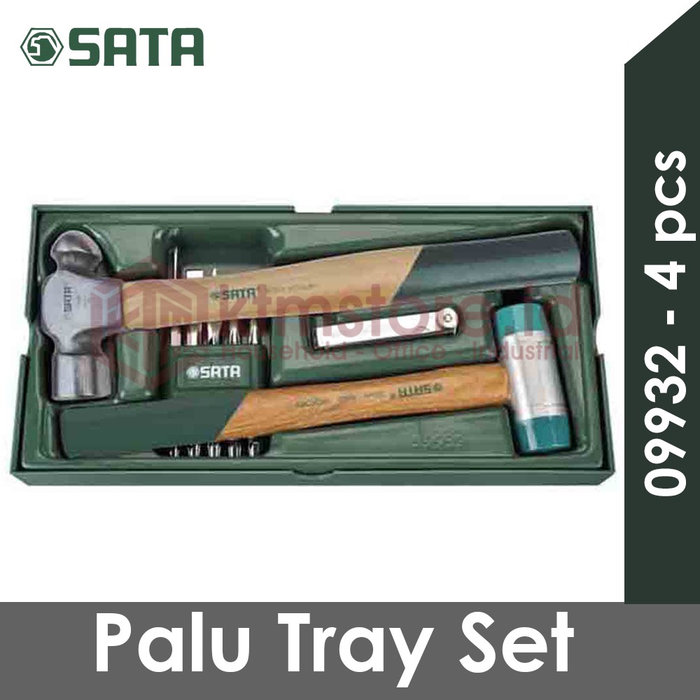 SATA 4 Pcs Alat Pukul Tray Set 09932