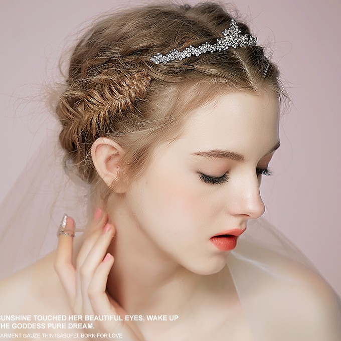 [BISA COD] TIARA WEDDING AKSESORIS SANGGUL HEADPIECE PENGANTIN TRP014
