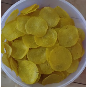 

Kerupuk Gendar Puli Beras Premium Mentah 1 Kg