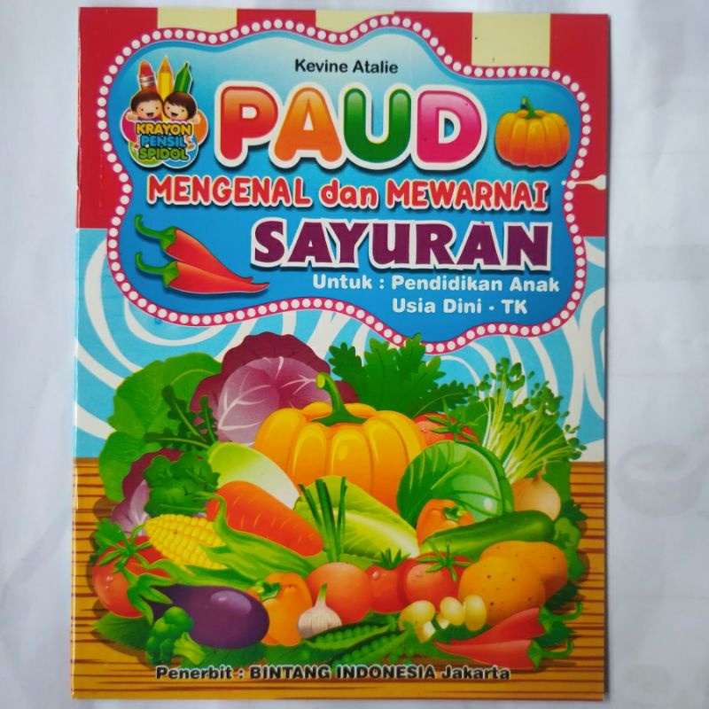 

BUKU PAUD MENGENAL DAN MEWARNAI BERBAGAI SERI EDUKASI MURAH MERIAH